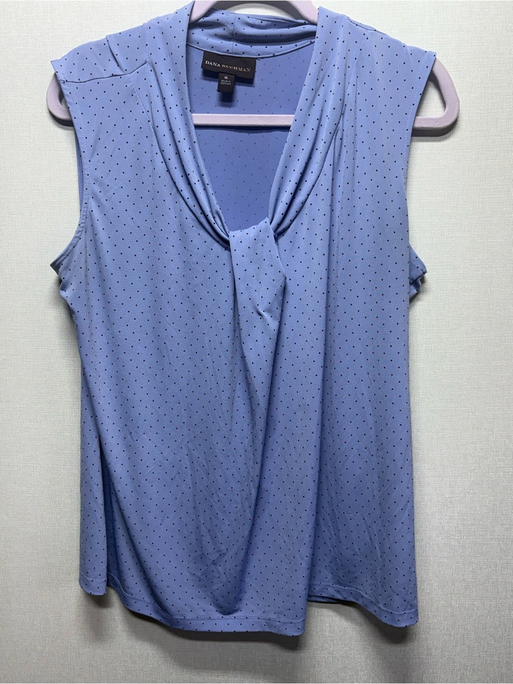 Dana Buchman women’s Polka Dot Shirt